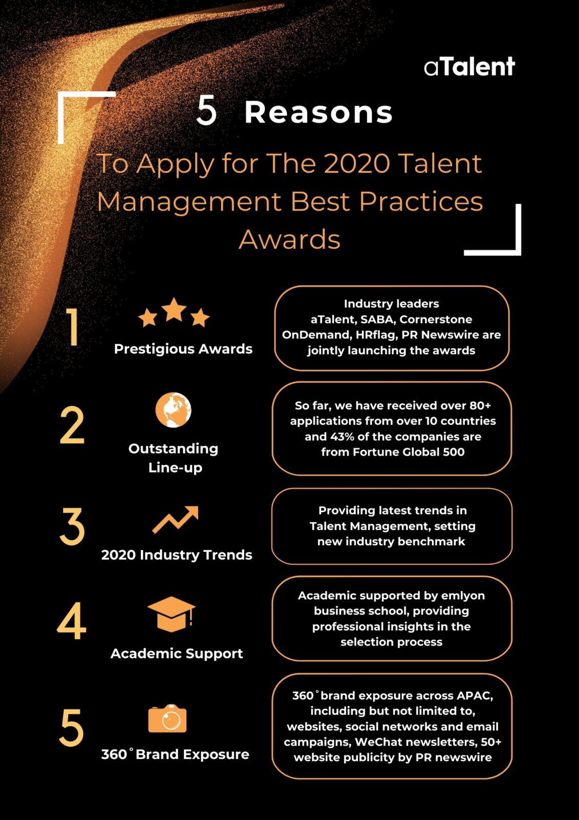 5 Reasons to Apply - Talent Management Awards 2