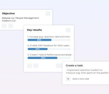 aTalent's performance management new feature: OKR 9