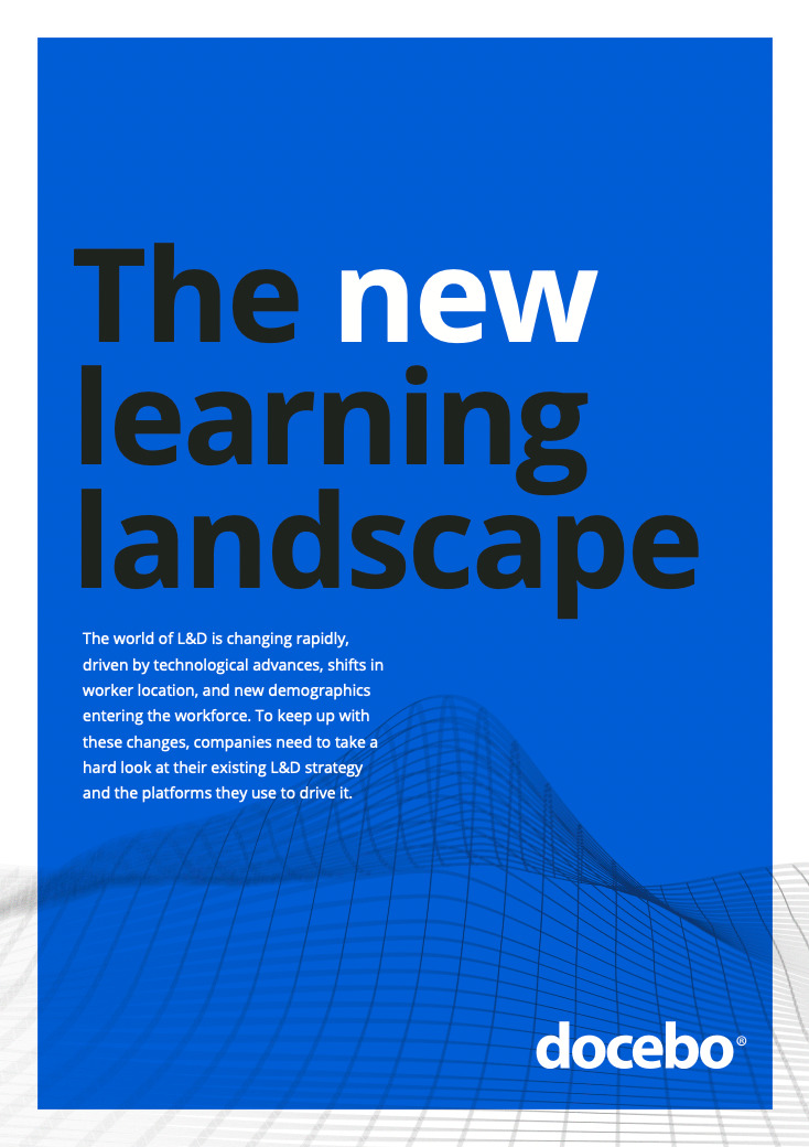 The new learning landscape插图